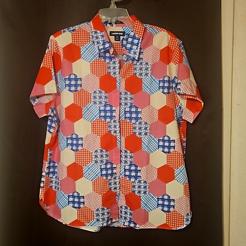 NWOT Lands End blouse